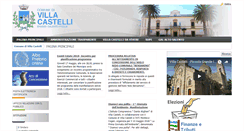Desktop Screenshot of comune.villacastelli.br.it